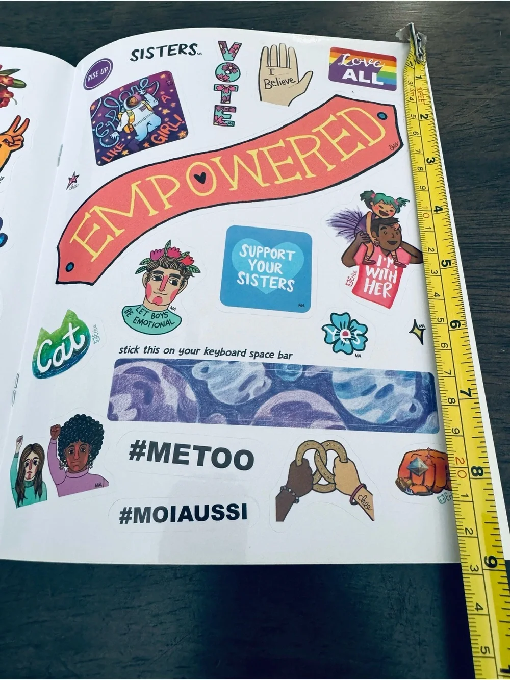 Feminist Female Empowered Stickers